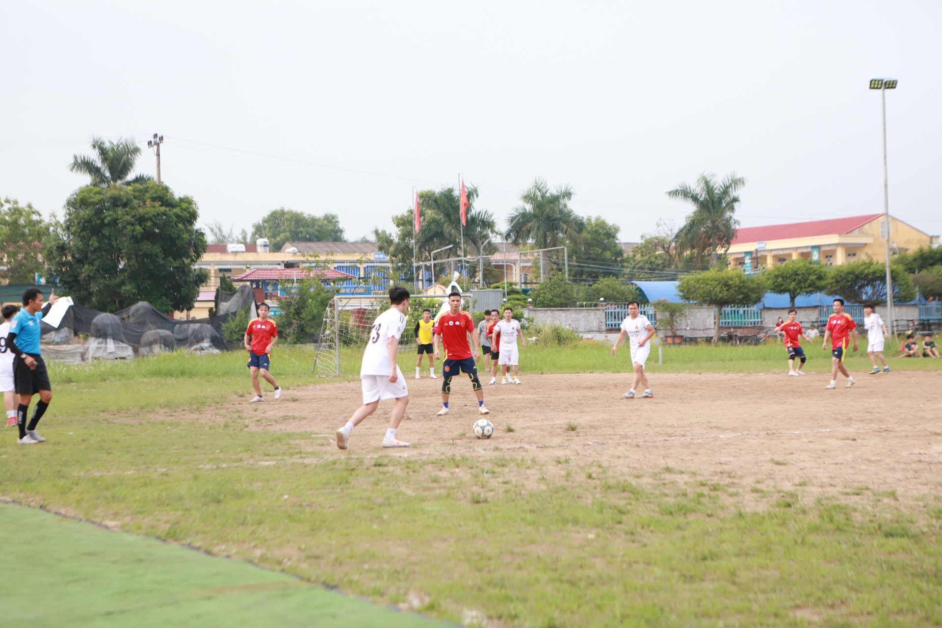 TỔ CHỨC GIAO HỮU BÓNG ĐÁ NAM Á FC VÀ LIÊN QUÂN GIÁO DỤC XÃ TÂN VIỆT - TÂN VIỆT PHÁT